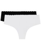 2 Hipsters Body Touch noir/blanc